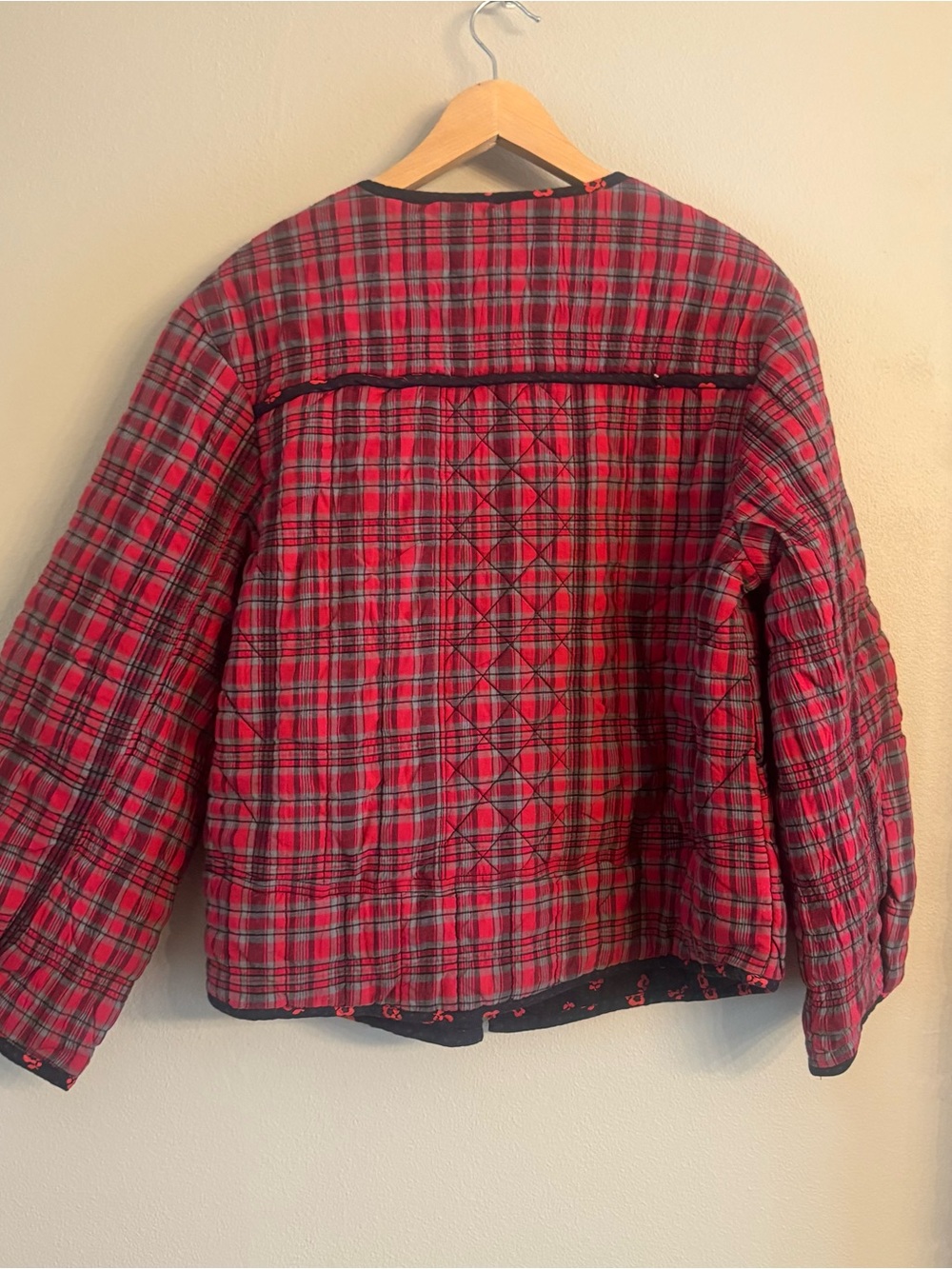 DAMSON MADDER Macy Plaid Quilted Jacket - Picture 8 of 9